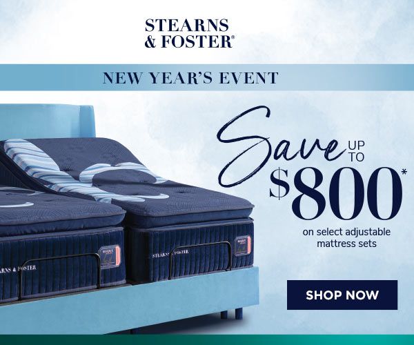 Stearns & Foster save up to $800